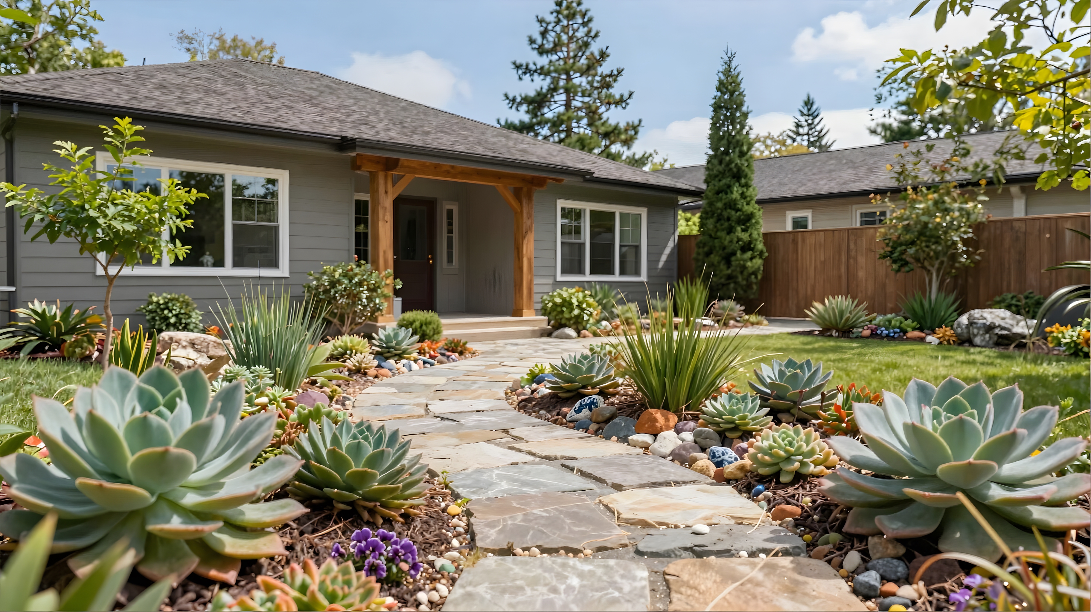 Residential landscape design and maintenance